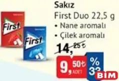 FİRST DUO SAKIZ